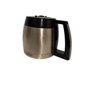 Cuisinart Thermal Coffee Carafe 12 Cups Replacement Stainless Steel Silver